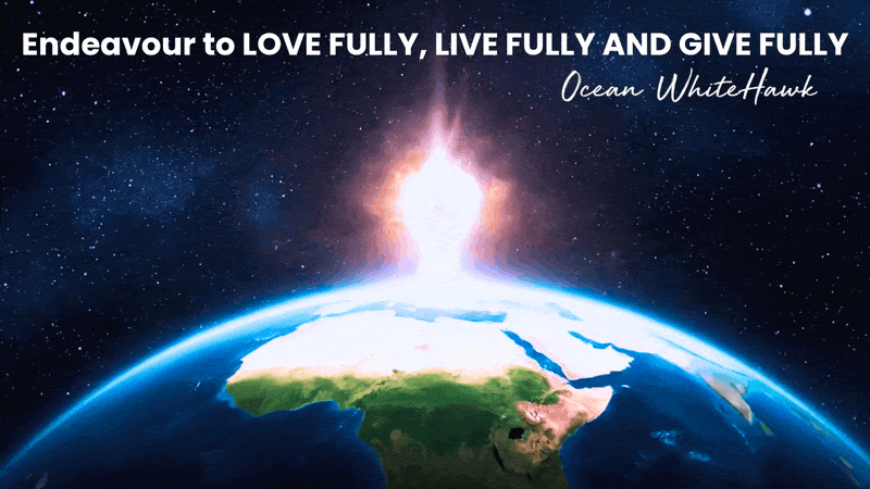 Ocean WhiteHawk Mother Ocean Quote